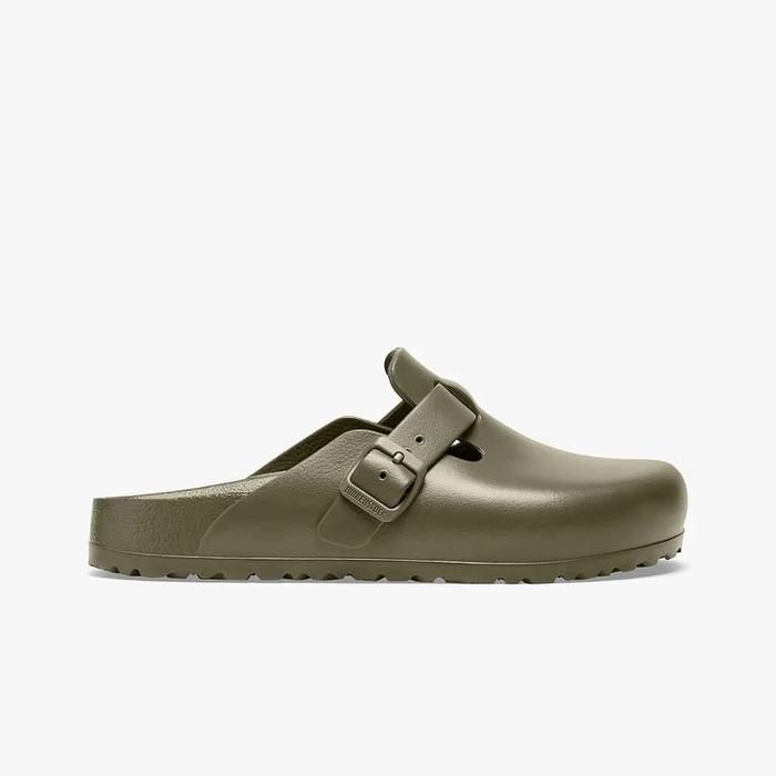 Gambar BIRKENSTOCK Boston Essentials (Regular) Original Slip On Wanita - Khaki, 37 dari Sepatu Tas Branded_NEW undefined Tokopedia