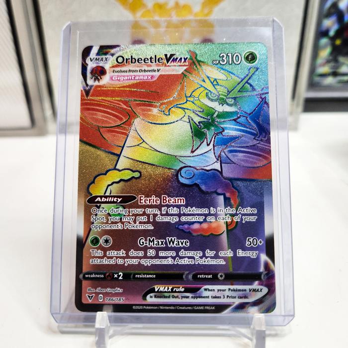 Gambar ORBEETLE VMAX 186 Rainbow - Vivid Voltage - Pokemon TCG English dari Gudetachu undefined Tokopedia