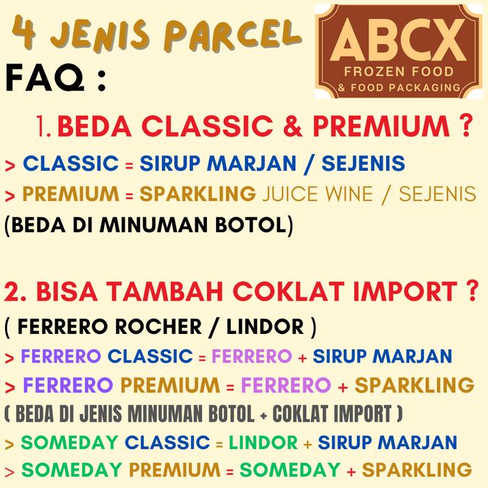 Gambar Parcel Snack Parsel Lebaran Hampers IDUL FITRI, Natal, Tahun Baru - S - SKM Cup FERRERO dari abcXshop undefined Tokopedia