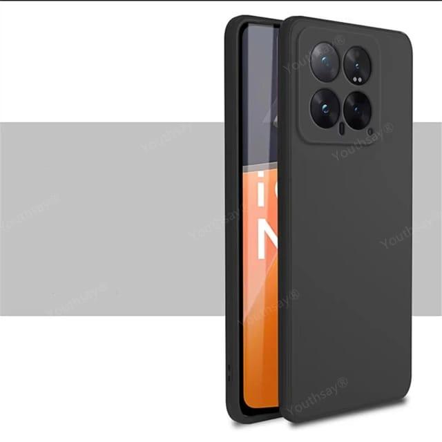 Gambar Soft Case for Xiaomi 14 14T PRO 13T 12T 5G Microfiber Suede Silicone Cover - Hitam, XIAOMI 13T dari URBAN STORY undefined Tokopedia