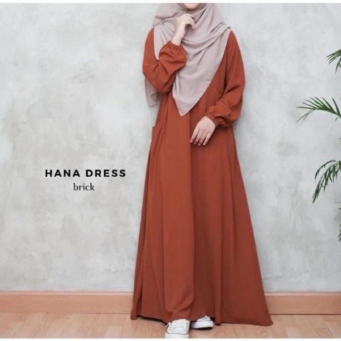 Gambar Baju Gamis Syari Wanita Terbaru Rosalin Maxi Dress Termurah - Bata, XXL dari Izdihaar_Store22 undefined Tokopedia