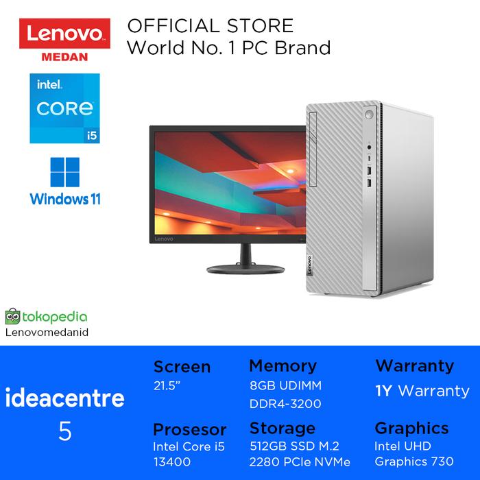 新品Lenovo IdeaCentre Core i5-13400/16/512