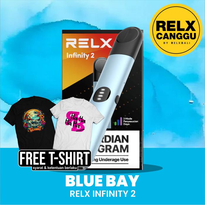 Gambar RELX Infinity 2 Device 100% Original - Blue Bay dari Relx Canggu undefined Tokopedia