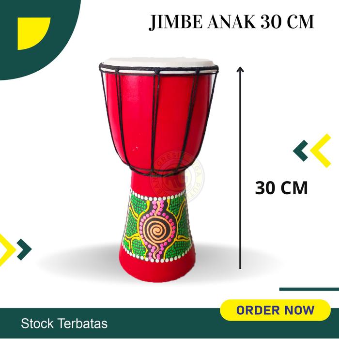 Gambar gendang rampak anak anak, gendang jawa kendang anak - jimbe 30cm dari Rebanagresiktigaputri undefined Tokopedia