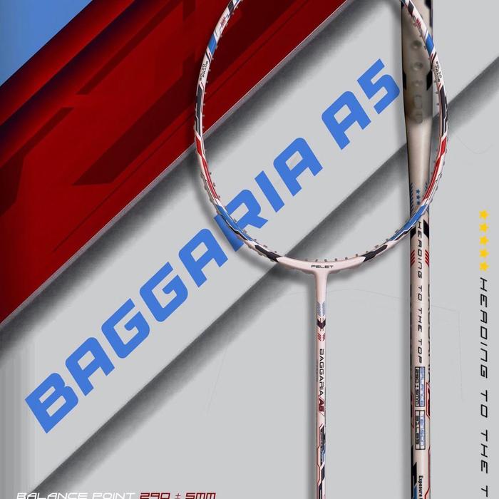Gambar Raket Badminton Felet Baggaria A5 - Putih dari LobShot.ID Kab. Bandung Tokopedia