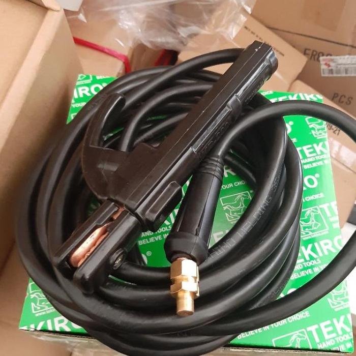 Gambar kabel las set 10 meter plus stang las kabel mesin las listrik - 5 meter dari YANASTORE9 undefined Tokopedia