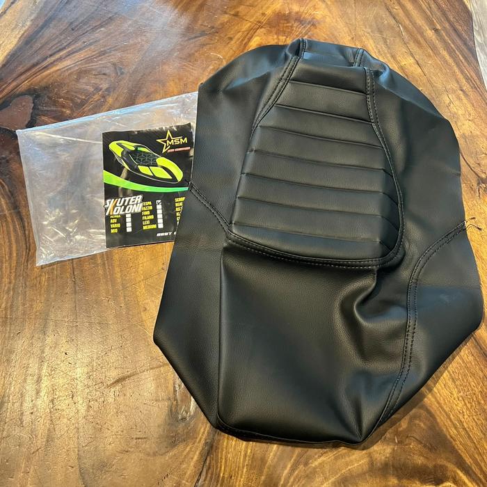 Gambar MSM Cover Kulit Jok Replacement Standar Vespa Sprint Primavera - black dari skuterkoloni undefined Tokopedia