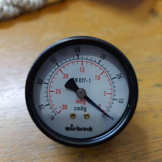 Gambar vacuum gauge 2" payung -76cmhg dari GaugeOnlineStore undefined Tokopedia