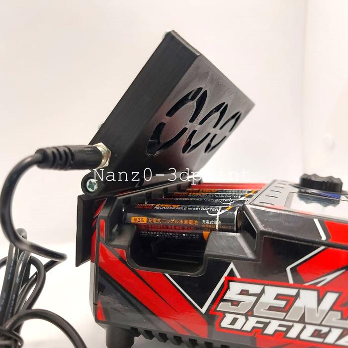 Gambar Aksesoris Fan Charger NC2500 SkyRC Kipas Pendingin Baterai Tamiya - n0 - Hitam, Tanpa Adaptor dari Nanz0-Store undefined Tokopedia