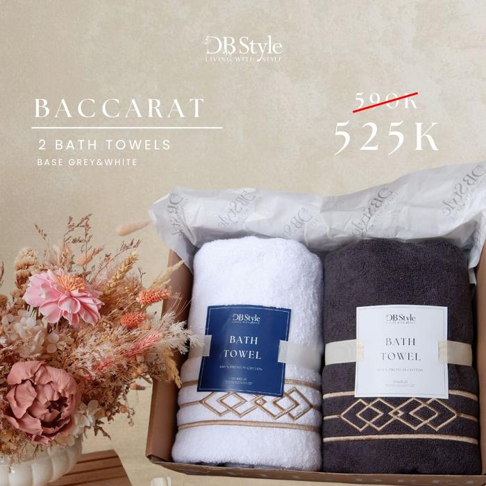 Gambar PROMO BUNDLE - BATH TOWEL - Baccarat dari DB Style.id undefined Tokopedia