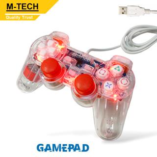 Gambar M-TECH Gamepad Stik SINGLE Getar Transparan Original USB PC Laptop PC - Merah dari IR Computer IRRES COMP undefined Tokopedia