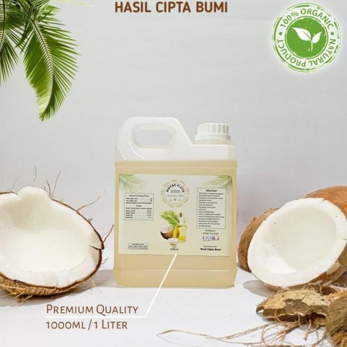 Gambar Minyak Goreng Kelapa Organik 1 liter by Hasil Cipta Bumi/Minyak Goreng dari loli store abadi undefined Tokopedia