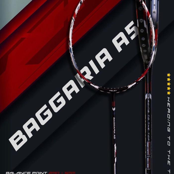 Gambar Raket Badminton Felet Baggaria A5 - Hitam dari LobShot.ID undefined Tokopedia