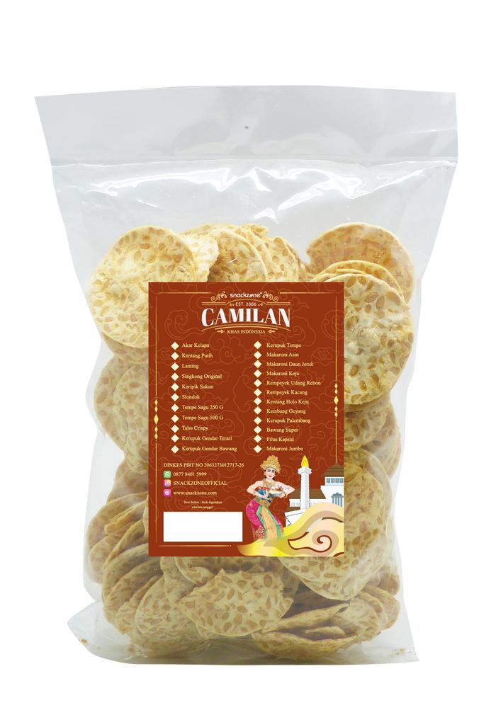 Gambar keripik Tempe - 500gr dari Snack Zone Official undefined Tokopedia