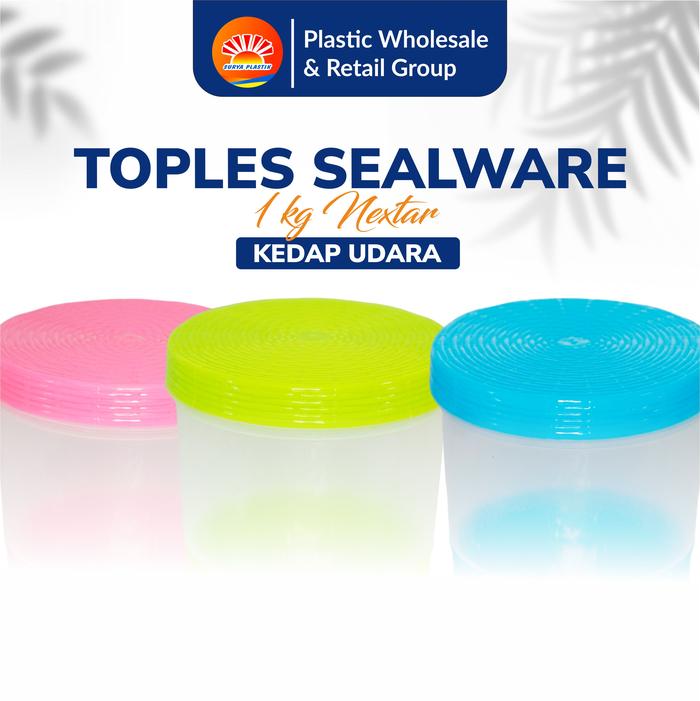 Gambar Rotan 1 KG Nextar Toples Kue Kering Lebaran Natal Imlek SERBAGUNA dari Suryaplastik Houseware_NEW undefined Tokopedia