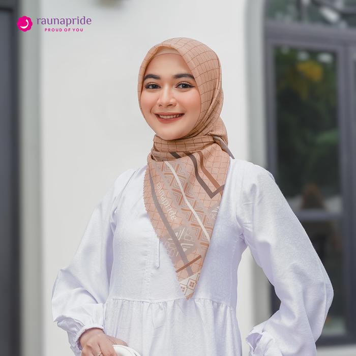 Gambar Raunapride - Hijab Segiempat - Monodior Scarf - Apricot dari Raunapride undefined Tokopedia