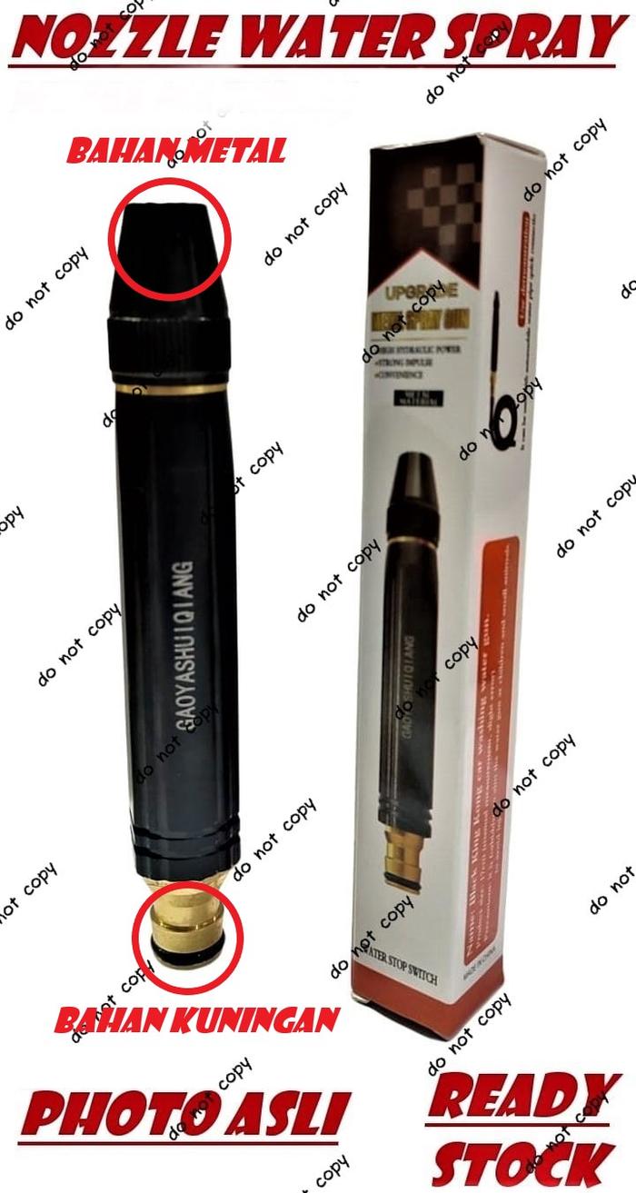 Gambar Semprotan Air Kuningan New Upgrade Hose Nozzle Spray Steam Semprotan - Semprot Air dari Kitamurah Mart undefined Tokopedia