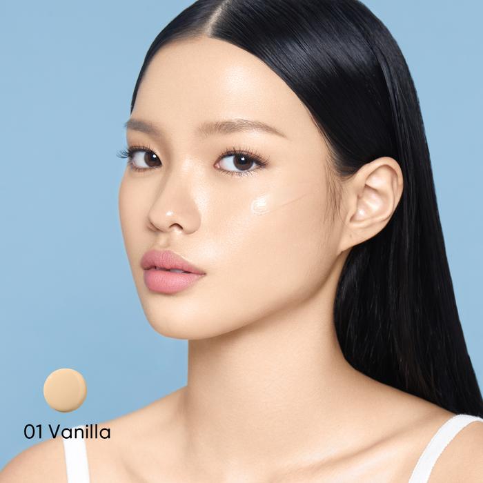 Gambar Skintific Cover All Perfect Cushion UV SPF 35 PA+++Foundation Flawless - 01 Vanilla dari Skintific Official Store undefined Tokopedia