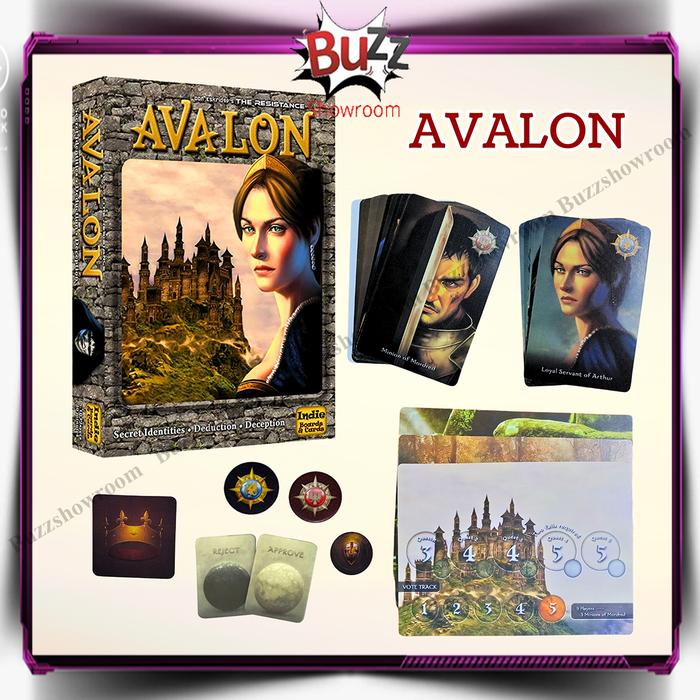 Gambar Avalon the resistance game card board Indie games English dari Buzzshowroom undefined Tokopedia