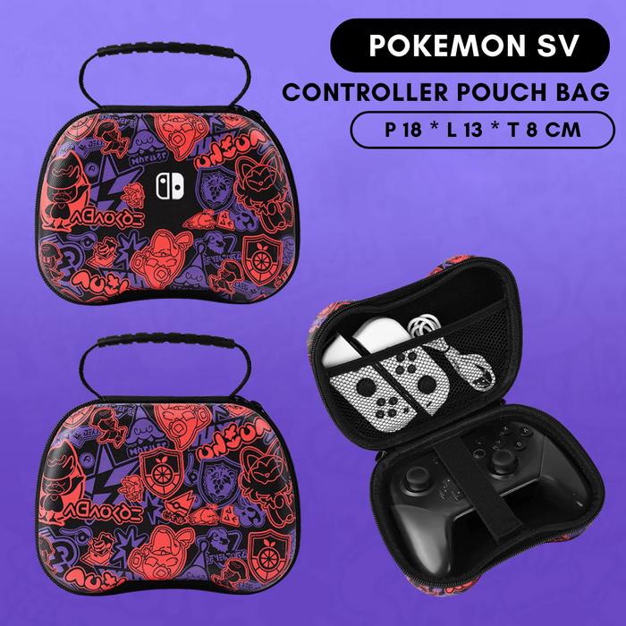 Gambar PS5 PS4 Switch Controller Case Pouch Foam Bag Tas Joycon Procon - Pokemon SV dari En Case undefined Tokopedia