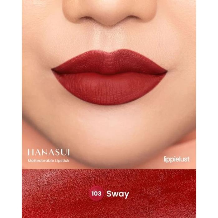 Gambar Hanasui Mattedorable Lipstick | Lipstik Anti geser - 103 - Sway dari Mega Beauty Fashindo undefined Tokopedia