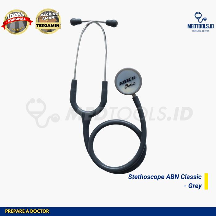 Gambar Stetoskop ABN Classic - Grey dari medtools.id undefined Tokopedia