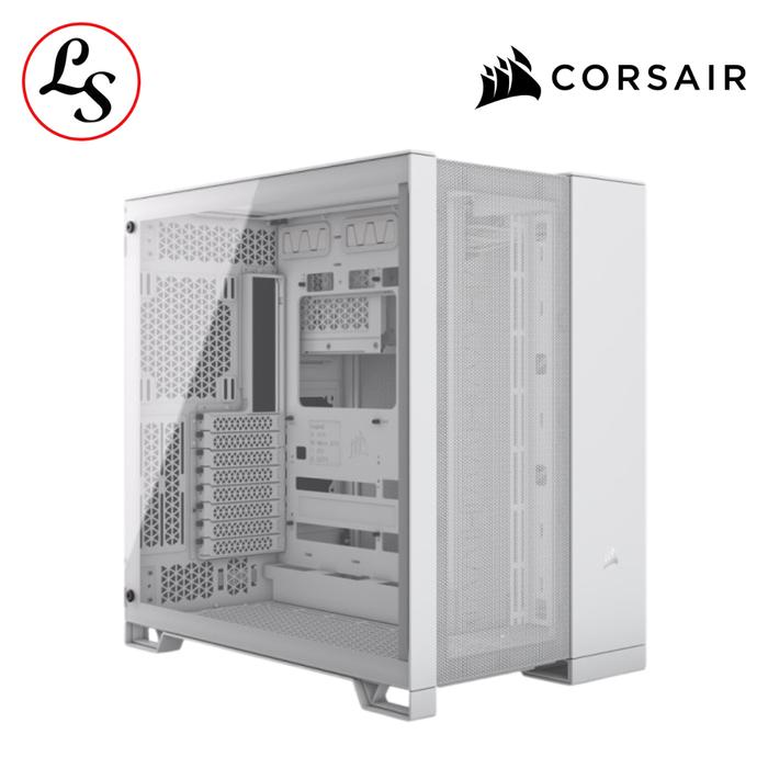 Tokopedia Computer Case Jual CORSAIR CASE 6500D AIRFLOW Mid-Tower Dual Chamber PC Case - Putih ...