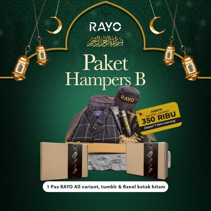 Gambar RAYO Hampers Ramadhan - Paket B - Hitam, All Size dari RAYO YOURSKINMATE undefined Tokopedia
