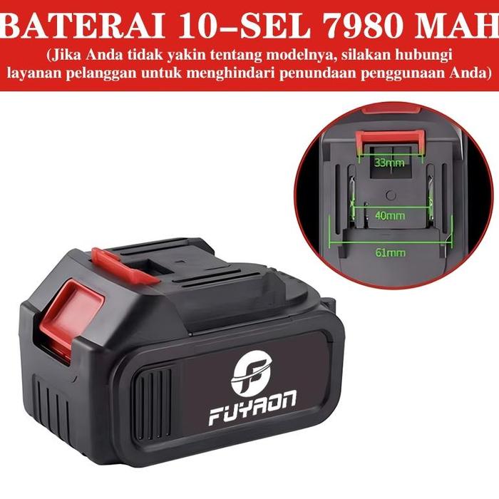 Gambar Fuyaon Mesin Cuci Mobil 400W Alat Cuci Motor Mobil 48V High Pressure - 1*Batterai/48V dari E- MAXI undefined Tokopedia