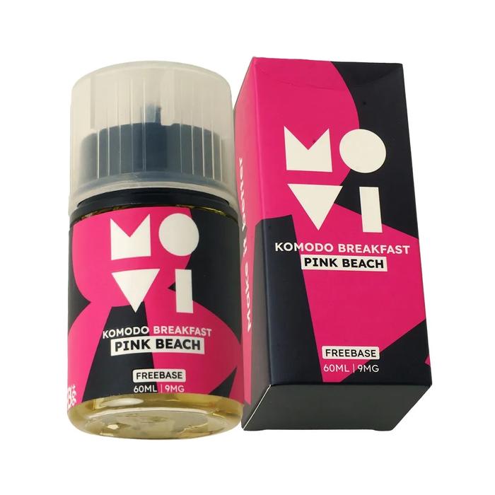 Gambar Liquid Komodo Breakfast Pink Beach 60ML Strawberry Lemonade by MOVI dari BroPong Vape undefined Tokopedia