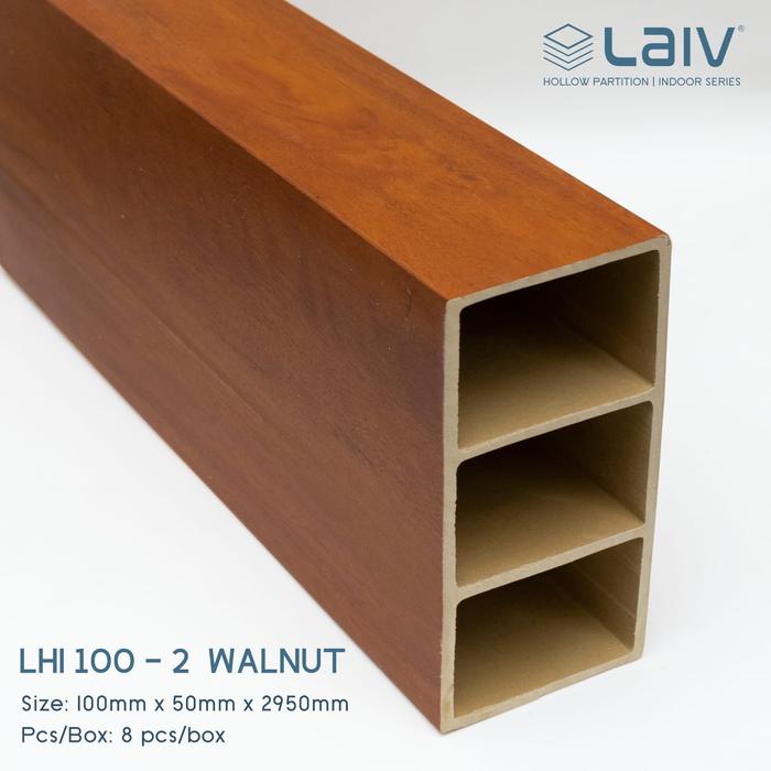 Gambar Partisi Hollow WPC - kisi kisi / Pembatas Ruangan Canopy / Partisi Wpc / Partisi indoor - LHI150-1 - LHI100-2 dari Rvinterior undefined Tokopedia