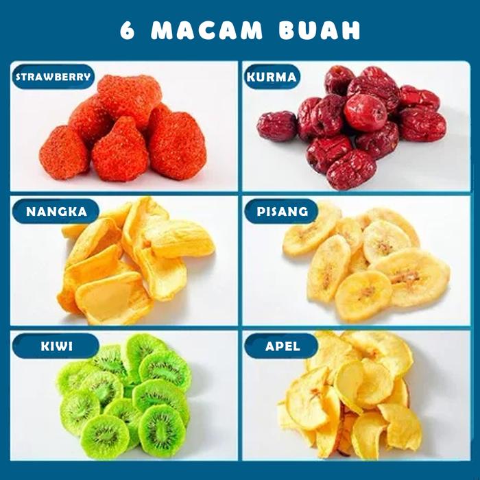 Gambar Snack Keripik Sayur Buah Kering Crunchy Veggetable Snack Sehat - Mix buah, 500gr dari Sanimart_NEW undefined Tokopedia