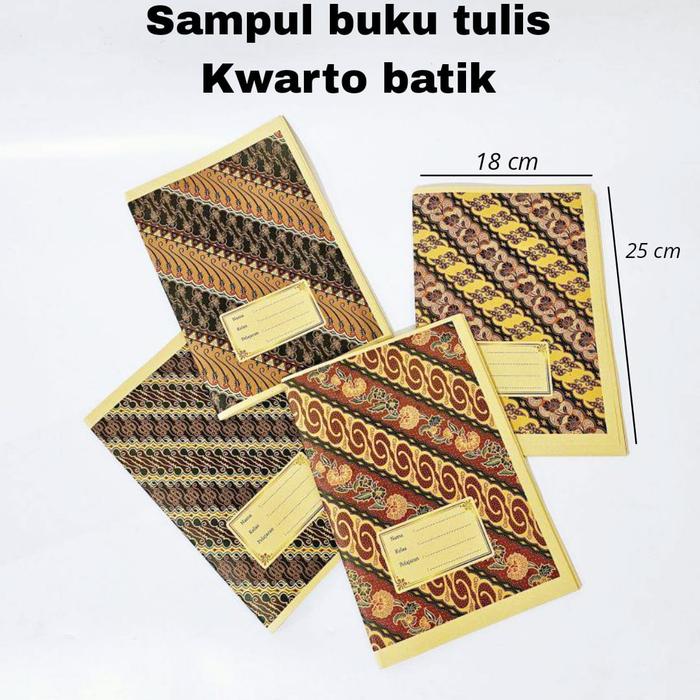 Gambar GG Sampul Buku Samson Batik Kwarto (20lb) / Sampul Buku - Batik B dari Gading Grosir Online undefined Tokopedia