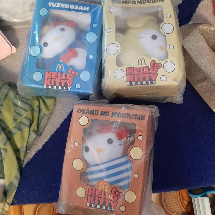 Jual mainan dikoleksi boneka hello kitty mcd limited Kab