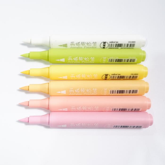 Gambar Spidol Acrylic Painter Chosch CS-H isi 6 Warna 1 set - 805 dari Bali Stationery undefined Tokopedia