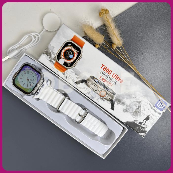 Gambar jam tangan t800 ultra smartwatch - Putih dari obone undefined Tokopedia