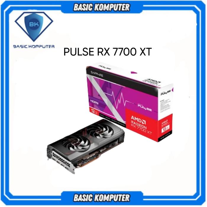 Jual Vga Sapphire Pulse AMD Radeon RX 7700 XT 12GB DDR6 Kota