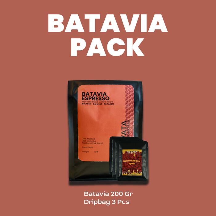 Gambar Coffee Bundling Pack Asvata Biji Kopi Batavia Espresso Pack - 200 Gram dari Asvata Roastery undefined Tokopedia