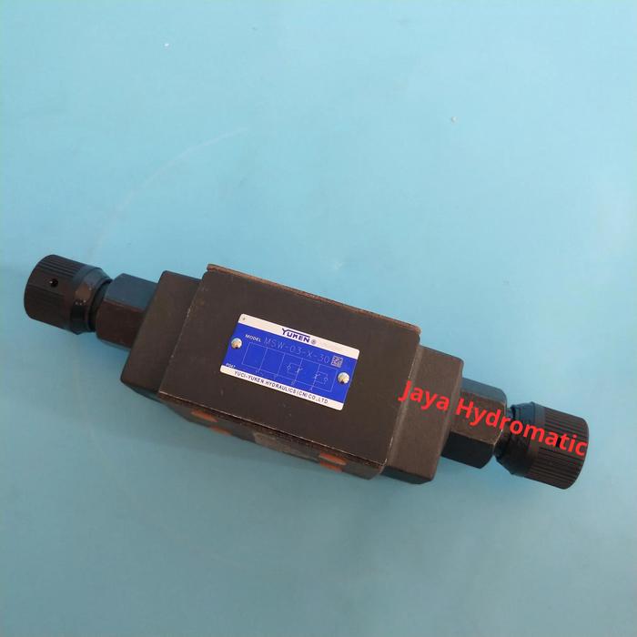 Jual YUKEN MSW-03-X-30 MODULAR THROTTLE AND CHECK VALVE MSW-03 ...
