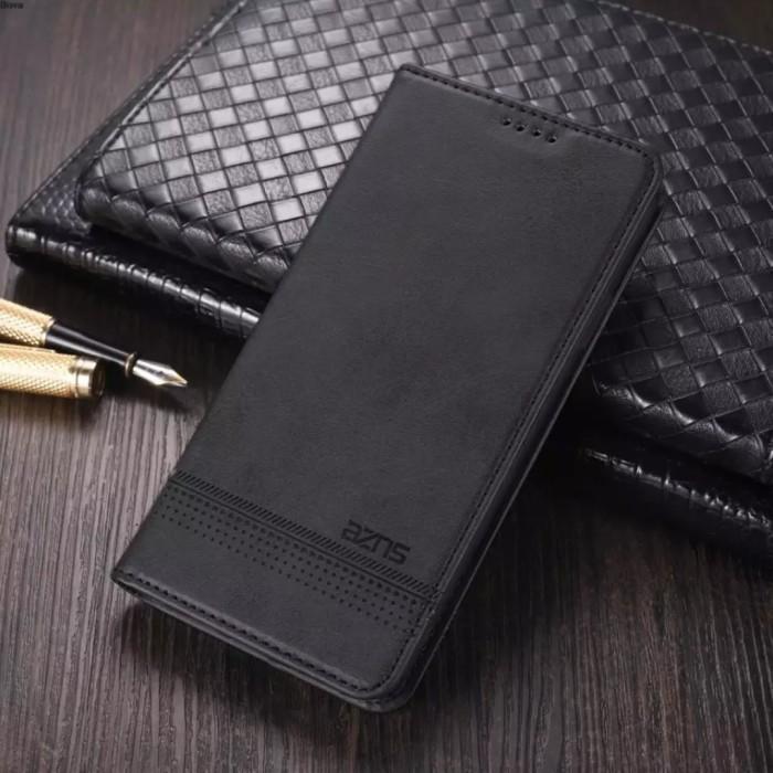 Gambar Oppo Reno 12F 5G Flip Case Wallet Leather cover casing Dompet premium - Hitam dari Acc ponsell undefined Tokopedia
