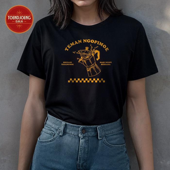 Gambar Teman Ngopimoe - Hitam, M dari Toendjoeng Djaja undefined Tokopedia