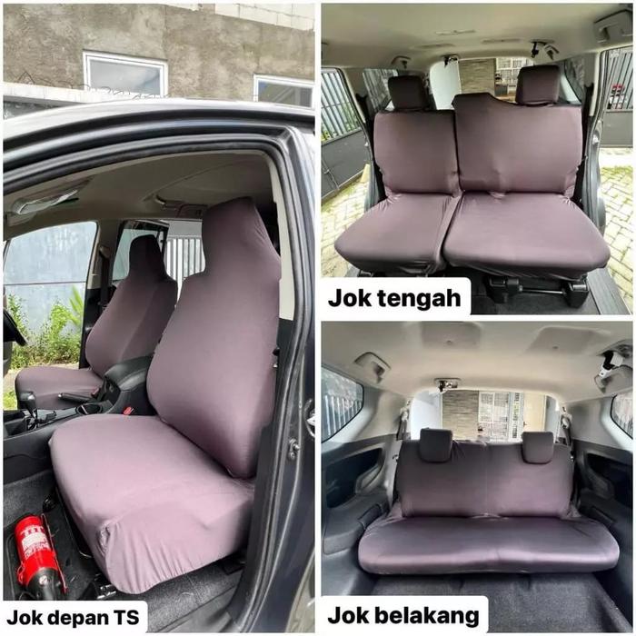 Gambar Cover JOK MOBIL elastis/Sarung PELINDUNG jok mobil stretch - Abu tua, Jok depan TS dari MODIFA undefined Tokopedia