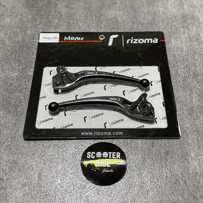 Gambar Brake Lever Handle Rem RIZOMA Mdl Marus Vespa Sprint Prima LX S LXV - Hitam dari Scooter Side Djakarta undefined 2 Tokopedia