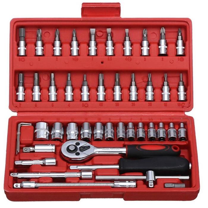 Gambar Reaim Hand Toolset 112PCS Tool Kit Set / Toolkit Toolbox Reaim-Gjtz112 - 46PCS SET dari CV SAHARI undefined Tokopedia