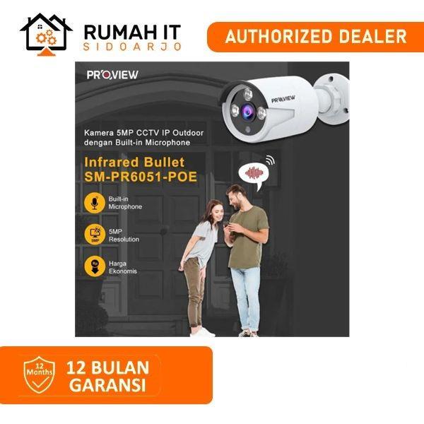 Gambar CAMERA IP PROVIEW POE 5MP - OUTDOOR  dari RUMAH IT SIDOARJO undefined Tokopedia