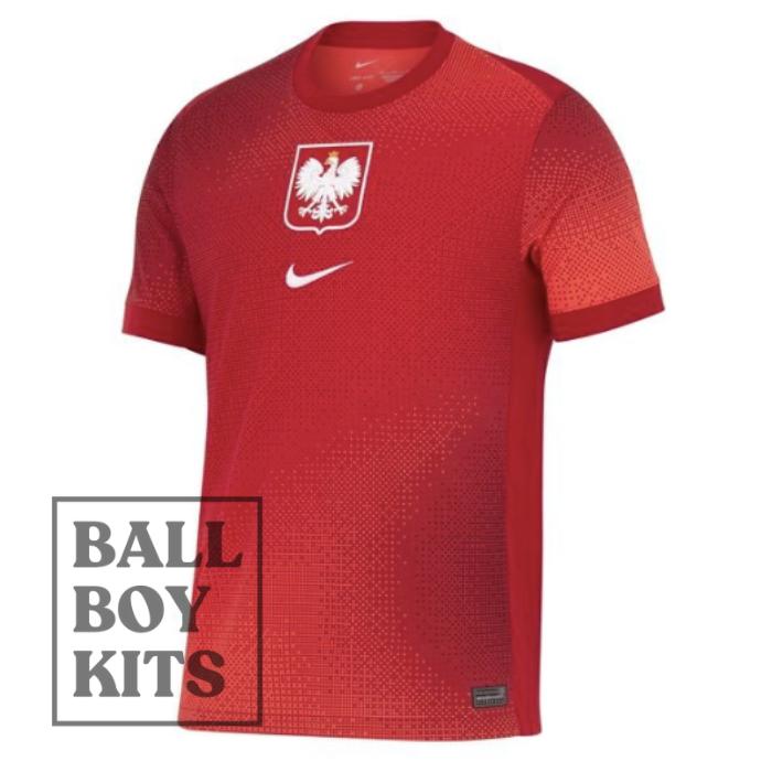 Jual Original Poland Euro 2024 Away Kit Stadium Jersey JERSEY
