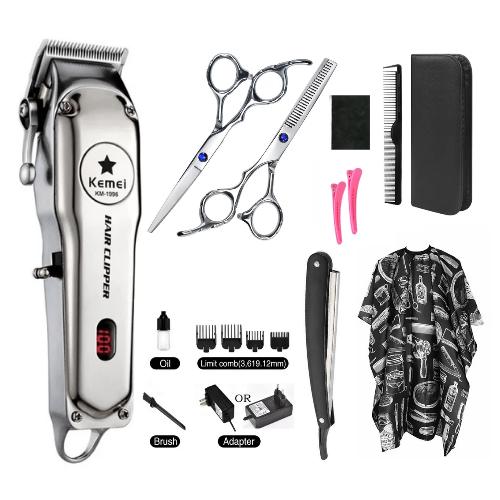 Gambar Paket Alat Mesin Pangkas Potong Cukur Rambut Kemei 1996 Hair Clipper - 1996kip-motif dari Lkc Official Store undefined Tokopedia
