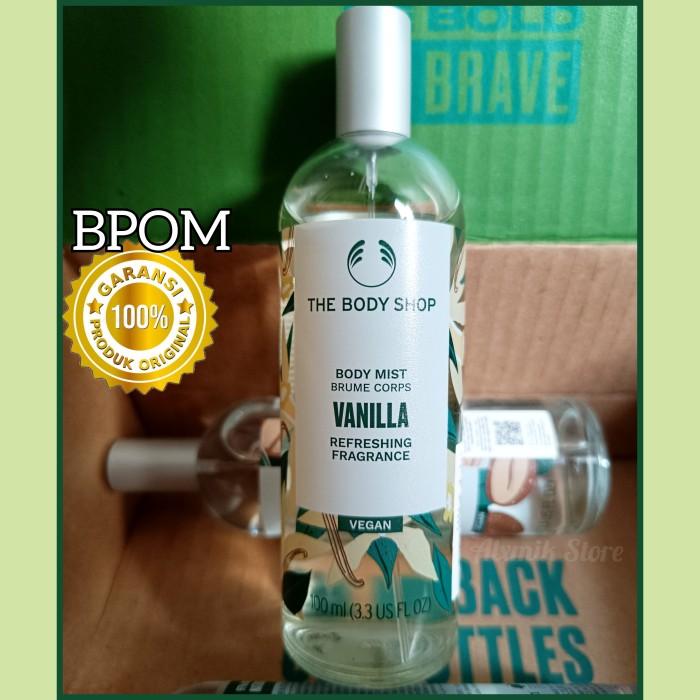 Gambar the body shop body mist original coconut vanilla parfum body shop bpom - vanilla dari Alxmik Store undefined Tokopedia