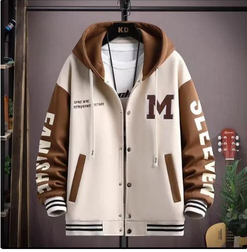 Jual JACKET VARSITY BIG SIZE PRIA WANITA FLEECE ALLSIZE S M L XL
