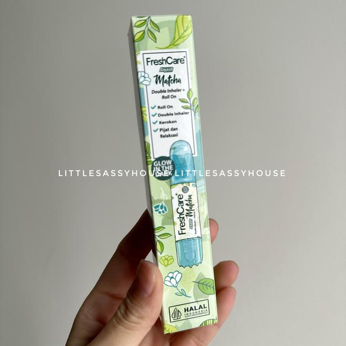 Gambar FRESHCARE SMASH - roll on/ kerokan/ double inhaler - FC Smash matcha dari Littlesassyhouse undefined Tokopedia